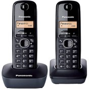 تصویر تلفن پاناسونیک مدل KX-TG1612 ا تلفن بی سیم پاناسونیک مدل KX_TG1612 مشکی تلفن بی سیم پاناسونیک مدل KX_TG1612 مشکی