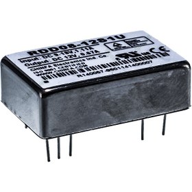 تصویر مبدل ولتاژ چینفا 670 میلی آمپر CHINFA RDD08-12S1U DC/DC IN:9-18V OUT:12V 