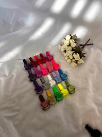 تصویر لاک مینی سایز 8 میل، بسیار با کیفیت ، رنگهای جذاب Nail polish