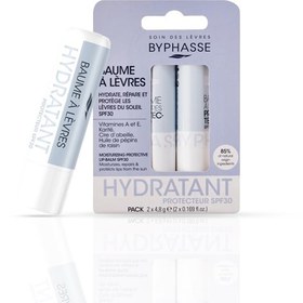 تصویر بالم لب تک عددی بایفاس BYPHASSEمدل Moisturizing Protection SPF 30 