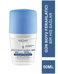 تصویر دئودورانت اورجینال برند Vichy مدل Anti-perspirant roll-on with 48-hour effectiveness کد 812992995 