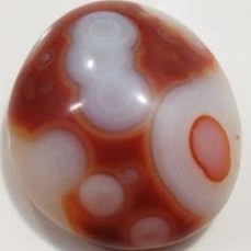 تصویر نگین عقیق سلیمانی باباقوری کهکشانی استثنایی 