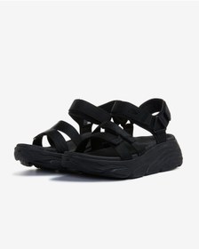 تصویر کفش زنانه Max Sandals مشکی Bbk اسکچرز Skechers 