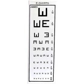 تصویر چارت چشمی سیزین | E-chart 