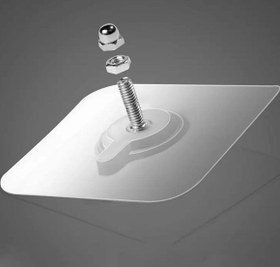 تصویر پک 3 عددی میخ چسبی دیوار 