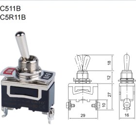 تصویر کلید کلنگی تک پل 