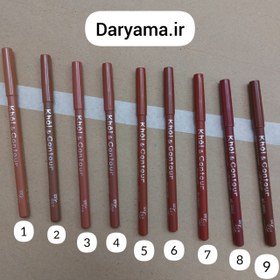 تصویر خط لب مدادی ویولت 