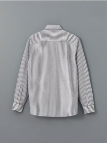 تصویر Regular Fit Uzun Kollu Çizgili Erkek Gömlek 