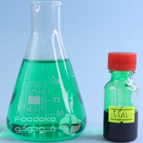 تصویر رنگ مایع سبز Liquid Green Artificial Color