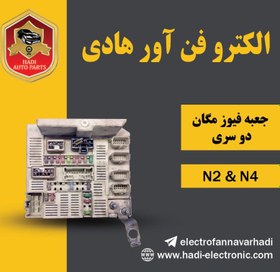 تصویر جعبه فیوز مگان 2000 مدل N4 