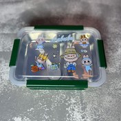 تصویر ظرف غذا لبوبو - سبز 