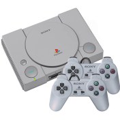 تصویر پلی استیشن ۱ دو دسته کارکرده playstation 1. Ps1 