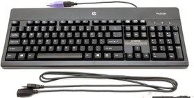 تصویر HP USB Windows(model w8 us) washable keyboard کیبورد اچ پی 