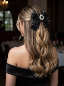 تصویر گلسر مجلسی مشکی فاخر 