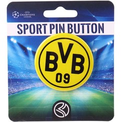 تصویر پیکسل سنجاقی Borussia Dortmund Borussia Dortmund Design Pixel Pin