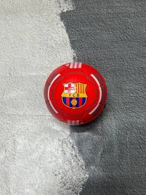 تصویر توپ سایز 2 قرمز بارسلونا 