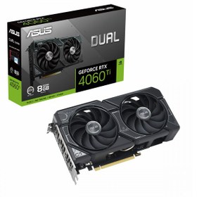 تصویر کارت گرافیک ایسوس مدل  RTX 4060 Ti OC حافظه 8 گیگابایت ASUS Dual GeForce RTX 4060 Ti OC 8GB Graphics Card