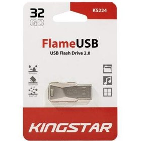 تصویر فلش مموری کینگ استار مدل KS224 Flame ظرفیت 32 گیگابایت Kingstar KS224 Flame Flash Memory 32GB