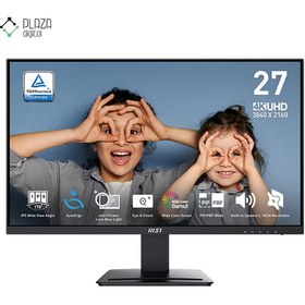 تصویر مانیتور 27 اینچ ام اس آی مدل PRO MP273U MSI PRO MP273U 27inch 60Hz 4ms IPS Monitor