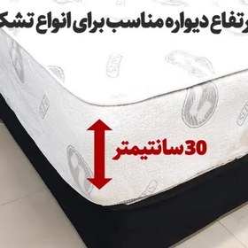 تصویر محافظ تشک ضدآب نفیس سایز 80 