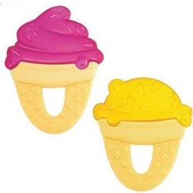 تصویر دندان گیر چیکو مدل بستنی Chicco Finger Ice Cream Teether 