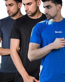 تصویر تی شرت آستین کوتاه ورزشی مردانه مدل میراژ 