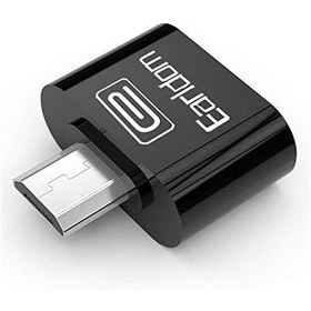 تصویر مبدل OTG میکرو یو اس بی به یو اس بی مدل Earldom OTG Micro USB to USB 2.0 Adaptor ET-0T03 