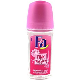 تصویر رول ضد تعریق زنانه مدل Pink Passion حجم 50 میل فا ا Fa Roll On Deodorant Pink Passion For Women 50ml Fa Roll On Deodorant Pink Passion For Women 50ml