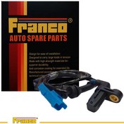 تصویر سنسور ABS چرخ جلو پژو 206 بوش سوکت آبی فرانکو 