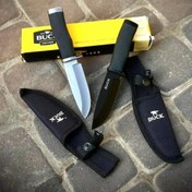 تصویر چاقوی سفری باک سنگری با غلاف 