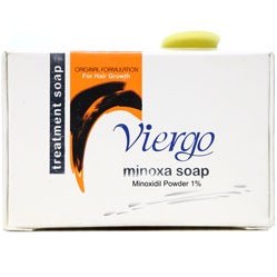 تصویر صابون حاوی ماینوکسیدیل ماینوکسا ویرگو 100 گرم Viergo Minoxa Minoxidil Soap 100 gr