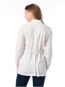 تصویر پیراهن شیردهی طرح‎دار سفید کلاسیک برند BUSA کد 1708927027 