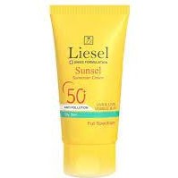 تصویر کرم ضدآفتاب سانسل پوست چرب لایسل 40 میلی لیتر(بی رنگ) Liesel Sunsel Oily Skin Sunscreen Cream SPF50+ 40 ml