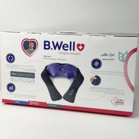 تصویر ماساژور شانه و گردن شیاتسو مدل MED-440 بی ول آبی B Well MED 440 Massager