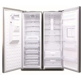 تصویر یخچال فریزر دوقلو پلادیوم مدل یونیک پلاس Pladium twin fridge-freezer model Unique Plus