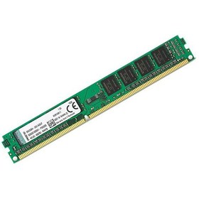 تصویر رم کامپیوتر کینگستون مدل ValueRAM DDR3 1600MHz CL11 ظرفیت ۴ گیگابایت ValueRAM DDR3 1600MHz