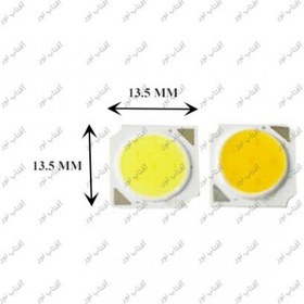 تصویر ال ای دی 10 وات COB سایز 1313 