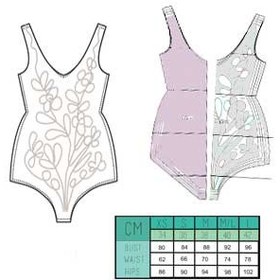 تصویر الگوی مایو زنانه مدل سه 