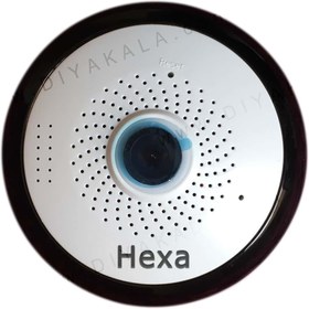 تصویر دوربین شبکه بیسیم 360 درجه هگزا H360VR 