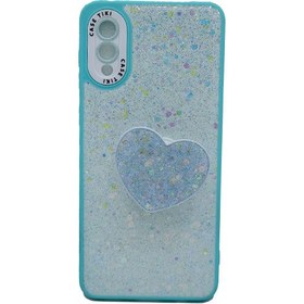 تصویر کاور گوشی سامسونگ مدل A02 رنگ فیروزه ای 