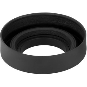 تصویر هود پیچی منعطف 77 میلیمتر Rubber lens hood 77mm 