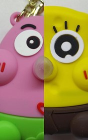 تصویر جاکلیدی باب اسفنجی و پاتریک SpongeBob and Patrick keychain