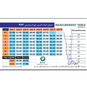 تصویر جوراب واریس تخصصی فارمد - سایز ۱ تا سایز ۸ Farmed