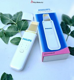 تصویر دستگاه اتوی پوست درما اف التراسونیک فیلیپس هلند 4کاره تیغه گلدPHILIPS PHILIPS