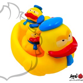 تصویر اردک حمام کودک 4 عددی 
