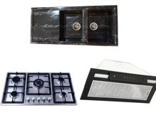 تصویر ست هود و گاز و سینک نوریس مدل ماهان 