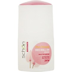 تصویر رول ضد تعریق زنانه شون مدل پینک پرنسس حجم 50 میل Schon Pink Princess Roll On Deodorant For women 50ml