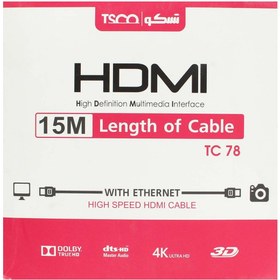 تصویر کابل HDMI تسکو مدل TC 78 