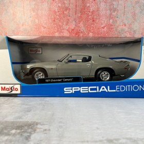 تصویر ماکت فلزی کامارو 1971 Maisto chevrolet camaro 