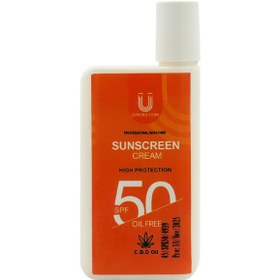 تصویر کرم ضد آفتاب جیبی لاکچری کوین SPF 50 حجم ۵۰ میلی‌لیتر 